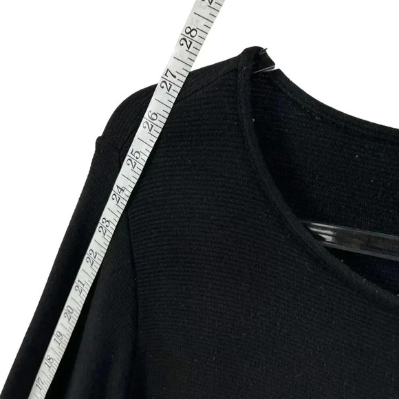 J. Jill Wearever Collection Womens M Ribbed Tunic Sweater Long Sleeve Minimalist - Picture 8 of 14